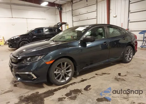 2020 Honda Civic Ex-L from USA, damaged, VIN 19XFC1F7XLE024121